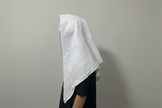 White Shemagh Scarf Kid’s