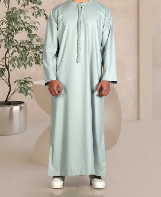 Mint Emirati Thobe Kids
