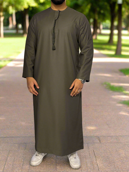 Moss Matte Omani Thobe