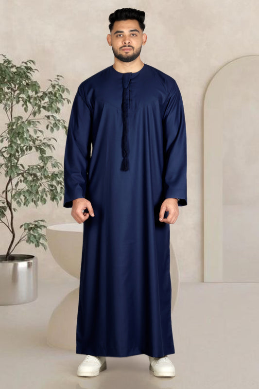 Navy Blue Emirati Thobe
