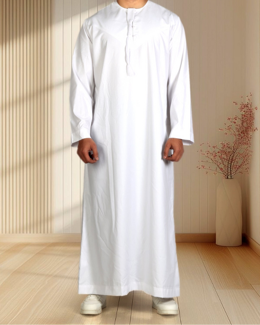 White Emirati Thobe Kids