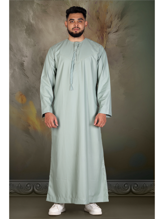 Pistachio Matte Omani Thobe