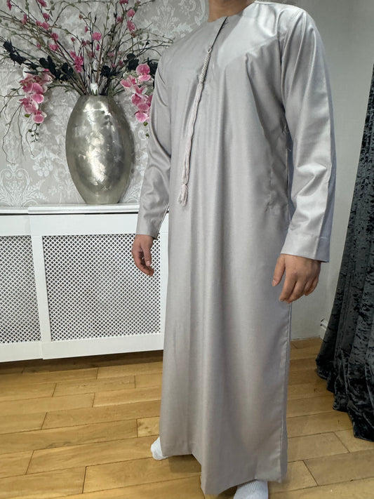 Sonic Silver Matte Omani Thobe