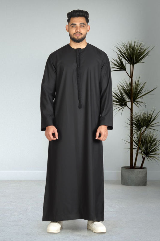 Black Emirati Thobe