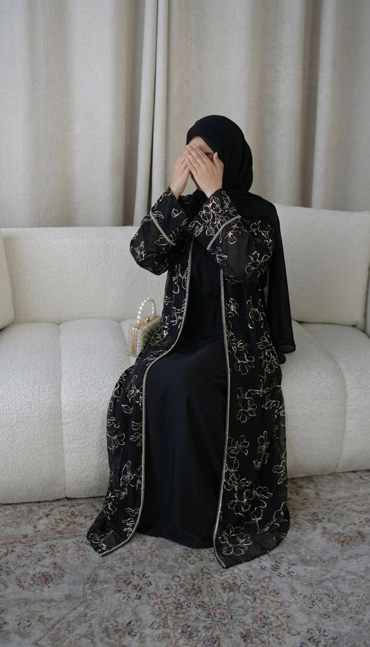 Farah by Qamar - Black