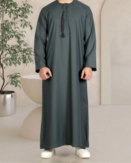 Green Emirati Thobe Kids